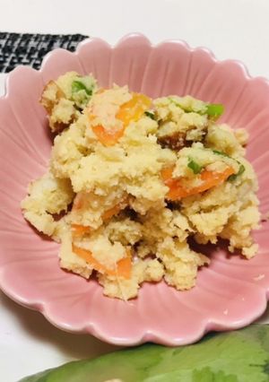 おから煮・卯の花・副菜に、常備菜に。-レシピのメイン写真