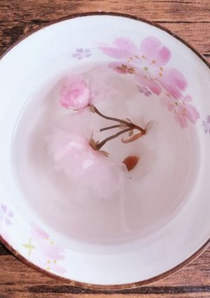 桜茶の入れ方♪-レシピのメイン写真