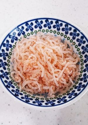 簡単☆しらたきの明太子あえ♫お弁当にも♪-レシピのメイン写真