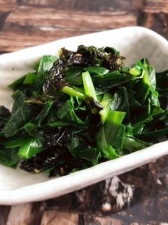 超簡単☆にらと韓国海苔のおひたし-レシピのメイン写真