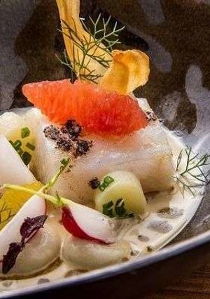 鱈のコンフィチュールと菊芋-レシピのメイン写真