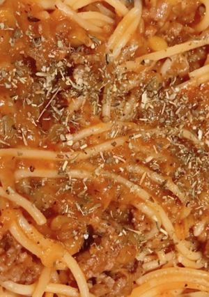 簡単！鍋一つで出来るミートパスタ！-レシピのメイン写真