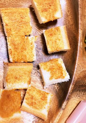 朝食やおやつに♫きな粉トースト-レシピのメイン写真