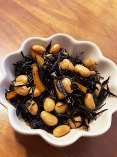 ホットクックでひじき大豆煮-レシピのメイン写真