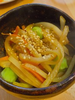 捨てないで!大根の皮と人参の皮のキンピラ-レシピのメイン写真