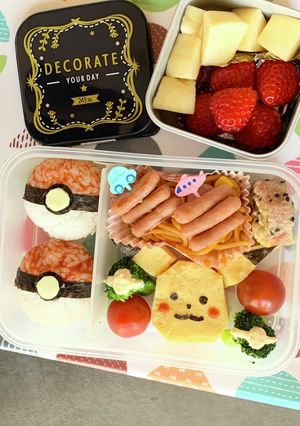 簡単！ポケモンキャラ弁-レシピのメイン写真