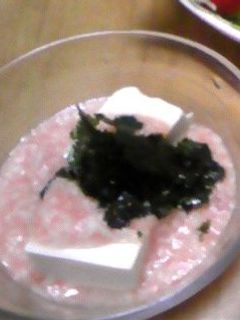 山芋明太豆腐-レシピのメイン写真