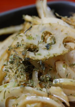 青のり風味のエコきんぴら-レシピのメイン写真