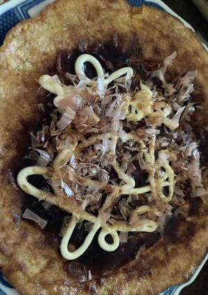 キャベツと卵のお好み焼き-レシピのメイン写真