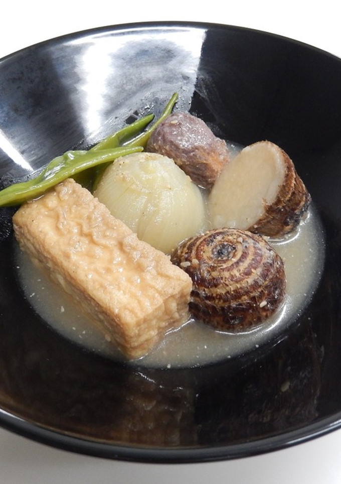 干し柿・里芋・厚揚げ・野菜のふっくら煮-レシピのメイン写真