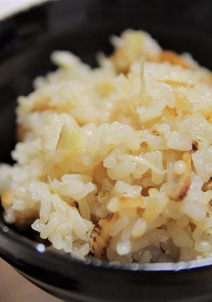 美味しいお出汁で「帆立の炊き込みご飯」-レシピのメイン写真