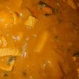牛もつと小松菜の栄養たっぷりカレー