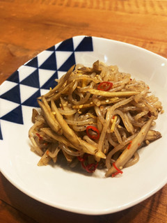 ナンプラーで♡ごぼうと糸こんにゃく煮-レシピのメイン写真