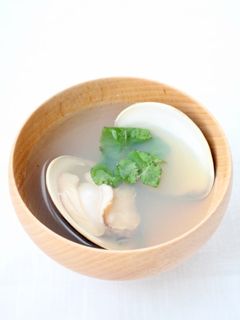 ひな祭りにも、定番【はまぐりのお吸い物】-レシピのメイン写真