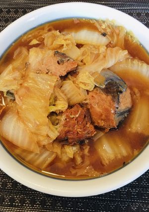 圧力鍋で作る　白菜とサバ缶のトロトロ煮-レシピのメイン写真