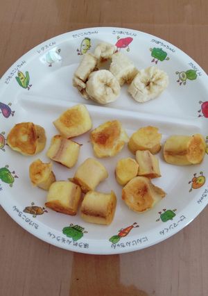 お麩　離乳食　フレンチトースト-レシピのメイン写真