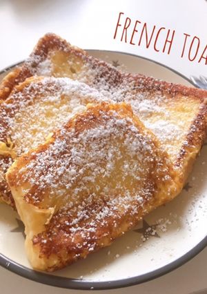 簡単我が家のフレンチトースト-レシピのメイン写真