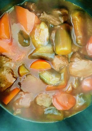 簡単調理 牛スネ肉のデミグラス煮込み-レシピのメイン写真