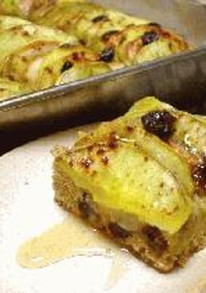 りんごとさつまいもの重ね焼きケーキ-レシピのメイン写真