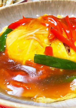 カニカマ De 天津丼-レシピのメイン写真