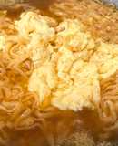 ふわとろ卵の黄金チキンラーメン、失敗なし
