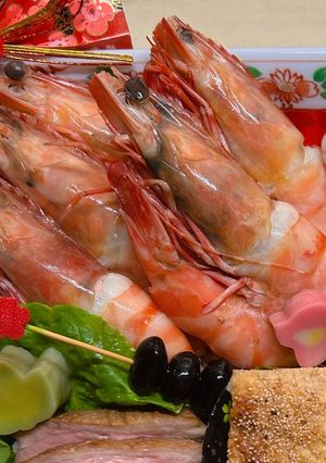 お節料理に♡有頭エビのうま煮♪-レシピのメイン写真
