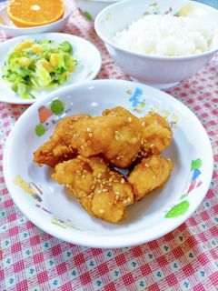 ささみのさっぱりごまがらめ♪-レシピのメイン写真