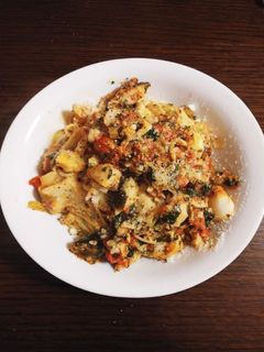 絶品☆タラのトマトソースパスタ-レシピのメイン写真