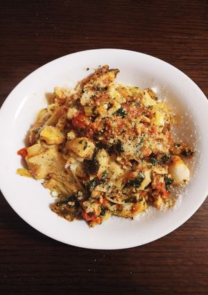 絶品☆タラのトマトソースパスタ-レシピのメイン写真