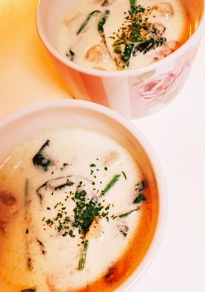 焼き鳥缶でお手軽シュクメルリ-レシピのメイン写真