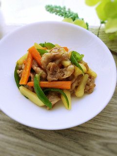 *豚肉と野菜の千切り炒め*-レシピのメイン写真