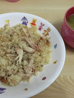コストコ チキンピラフとスープ-レシピのメイン写真