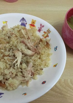 コストコ　チキンピラフとスープ-レシピのメイン写真