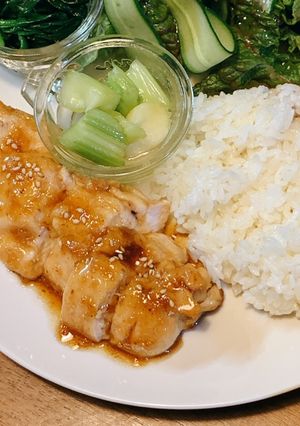 ハニーガーリックチキン-レシピのメイン写真