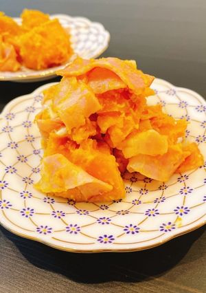 レンジで簡単＊かぼちゃサラダ-レシピのメイン写真