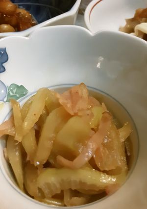 大根皮deハムKINNPIRA-レシピのメイン写真