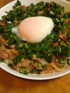 にらのスタミナ丼-レシピのメイン写真