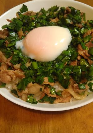 にらのスタミナ丼-レシピのメイン写真