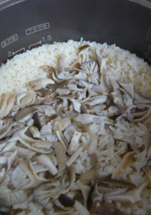 天然本しめじの炊き込みご飯-レシピのメイン写真