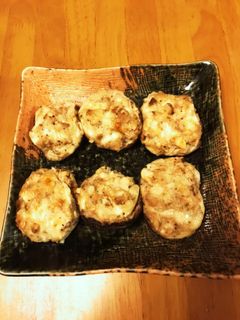 生しいたけのツナマヨオニオンチーズ焼き-レシピのメイン写真