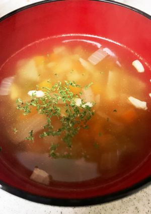 コンソメスープ-レシピのメイン写真
