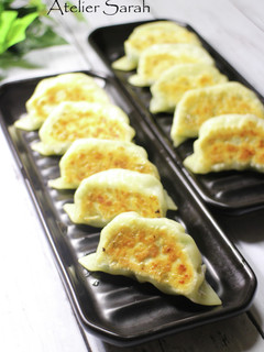 鶏ひき肉&青紫蘇であっさり味♪餃子-レシピのメイン写真