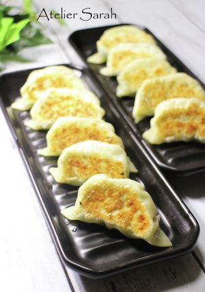 鶏ひき肉＆青紫蘇であっさり味♪餃子-レシピのメイン写真