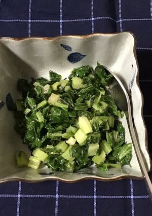 セロリの葉炒め-レシピのメイン写真