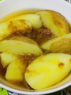 新じゃがの甘辛煮カレー風味-レシピのメイン写真