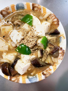 レンジ豚こまサンラータン味麻婆豆腐&茄子-レシピのメイン写真