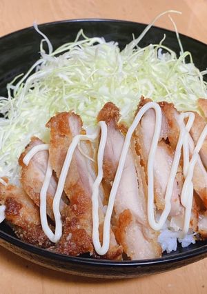 超簡単！ 鶏竜田丼！コンビニアレンジ♪♪-レシピのメイン写真