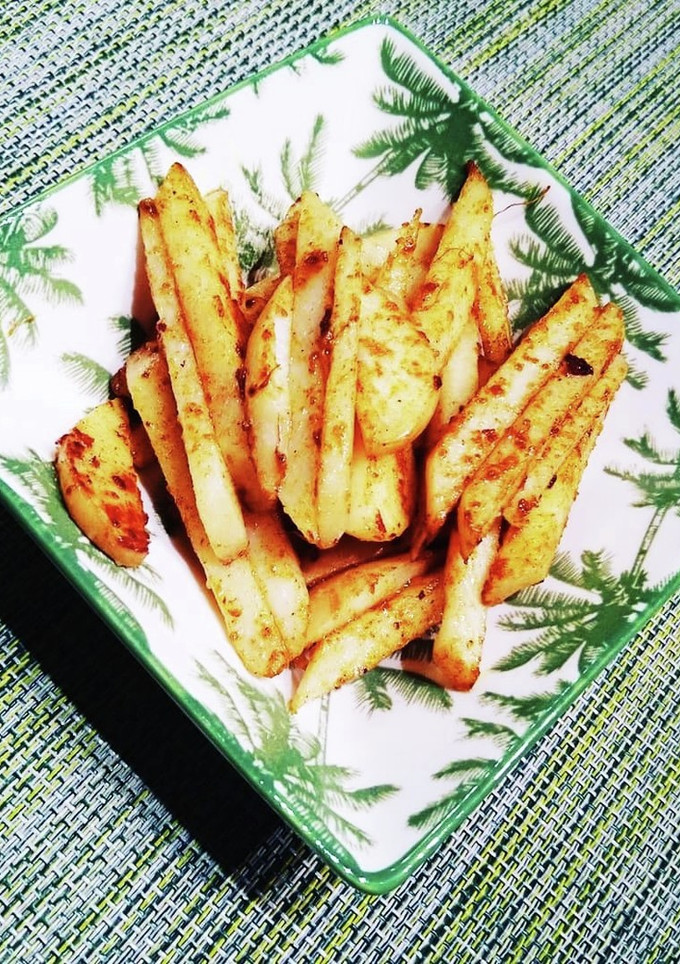 長芋のカレー炒め-レシピのメイン写真