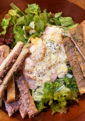 食べるタルタルソース海老とたまごのサラダ-レシピのメイン写真
