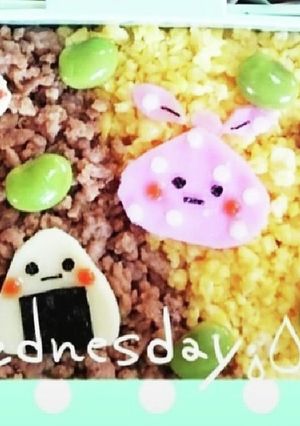 すみっこ簡単そぼろお弁当-レシピのメイン写真